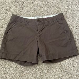 Brown khaki shorts